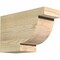 Ekena Millwork Alpine Rough Sawn Rafter Tail, Douglas Fir, 6"W x 10"H x 16"L RFT06X10X16ALP00RDF - alternate 1